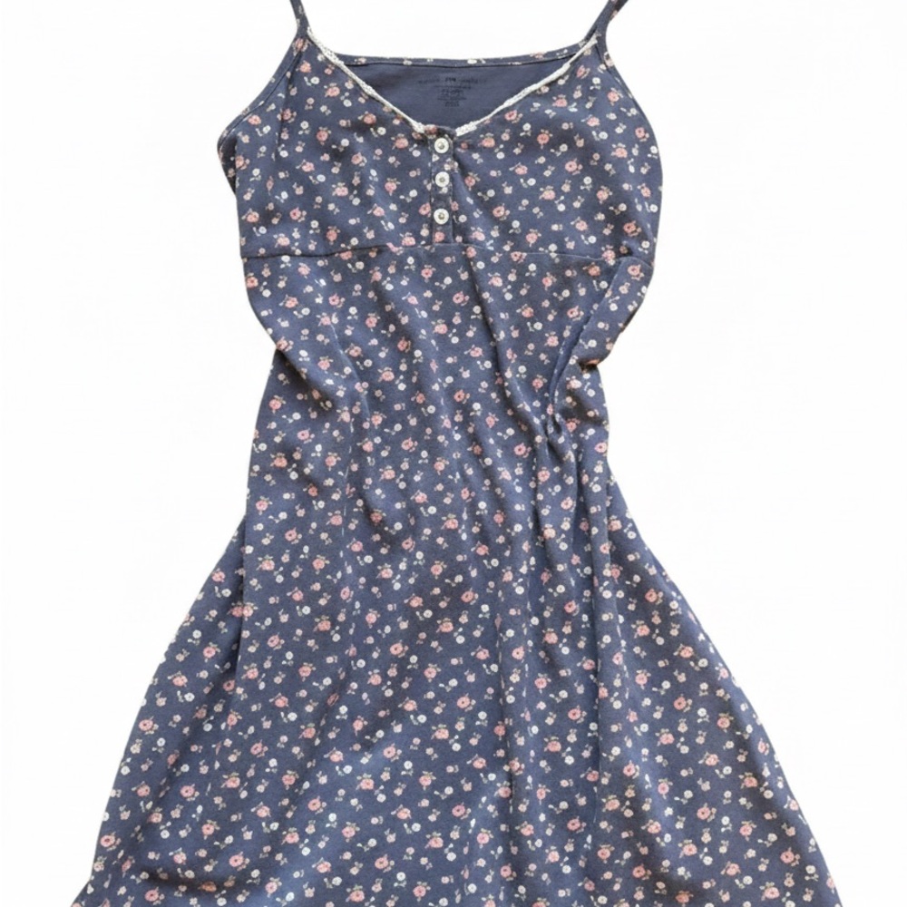 Brandy Melville Navy Floral Dress